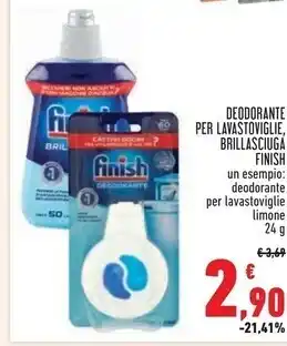 Conad Superstore Finish deodorante per lavastoviglie offerta