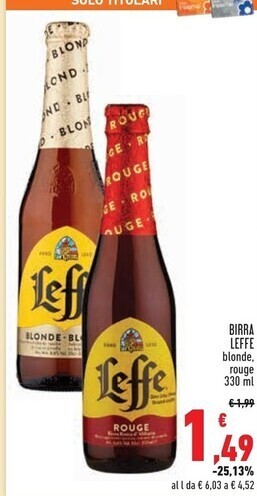 Conad Superstore Leffe birra offerta