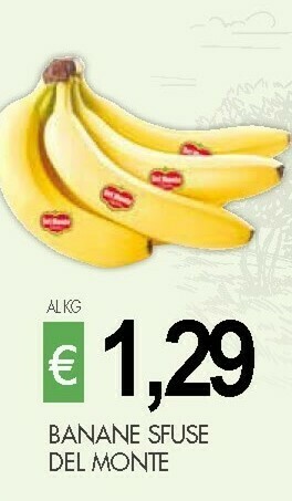 Crai Del monte Banane offerta