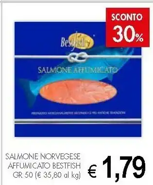 Crai Bestfish Salmone Affumicato 50 G(ml) offerta