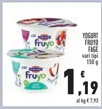 Conad Fage yogurt fuyo offerta
