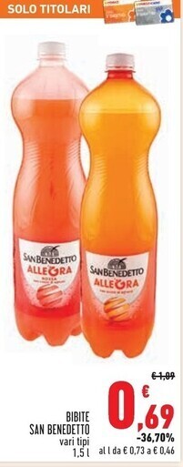 Conad Superstore San benedetto bibite offerta