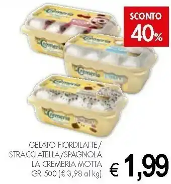 Crai Motta La Cremeria Spagnola 500 G(ml) offerta