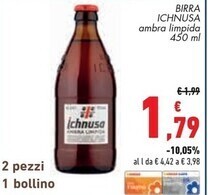 Conad Superstore Ichnusa birra offerta