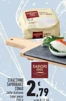 Conad Sapori & idee conad stracchino offerta