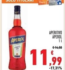 Conad Superstore Aperol aperitivo offerta