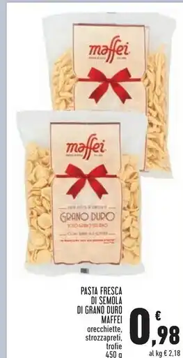 Conad Superstore Maffei pasta di fresca di semola di grano duro offerta