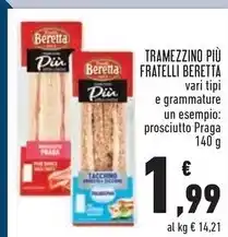 Conad Beretta tramezzino piu offerta