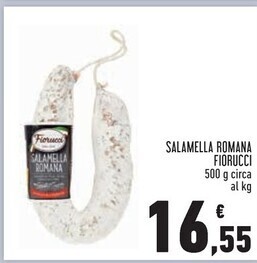 Conad Superstore Fiorucci salamella romana offerta