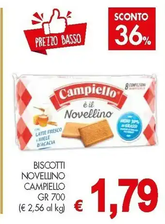 Crai Campiello E' Il Novellino Con Latte Fresco E Miele D'Acacia 700 G(ml) offerta