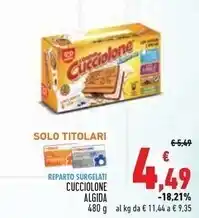 Conad Algida cucciolone offerta