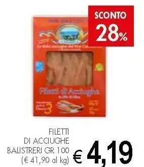 Crai Balistreri - Filetti Di Acciughe 100 G(ml) offerta