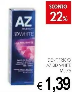 Crai Az Dentifricio 3d White 75 Ml offerta