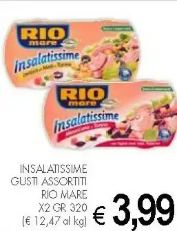 Crai Rio Mare Insalatissime Cous Cous E Tonno 320 G(ml) offerta