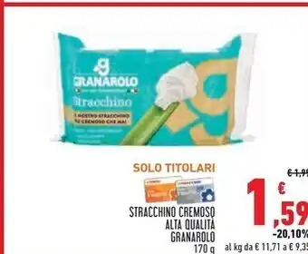 Conad Superstore Granarolo stracchino cremoso alta qualita offerta