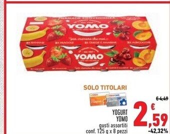 Conad Superstore Yomo yogurt offerta
