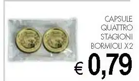 Bormioli Rocco Quattro Stagioni Recipiente Rotondo Vetro Trasparente