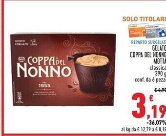 Conad Superstore Motta gelato coppa del nonno offerta
