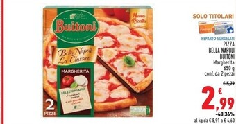 Conad Superstore Buitoni pizza bella napoli offerta