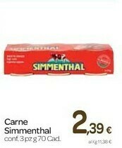 Carrefour Simmenthal Carne offerta