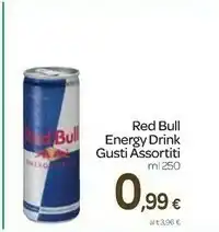 Carrefour Red bull Energy Drink 250 G(ml) offerta