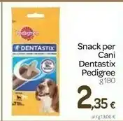 Carrefour Pedigree Snack Per Cani Dentastix offerta