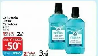 Carrefour Carrefour Fresh Collutorio Soft offerta