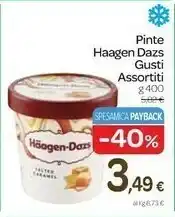 Carrefour Häagen dazs Pinte Gusti Caramel offerta