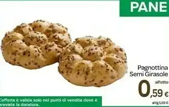 Carrefour Pagnottina Semi Girasole offerta