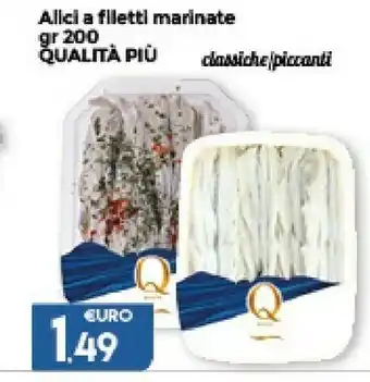 Colonial Sud Qualità più Alici A Filetti Marinate 200g offerta