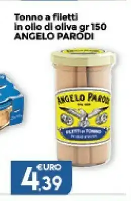 Angelo parodi Tonno A Filetti In Olio Di Oliva