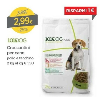 DPiù 101dog Croccantini Per Cane offerta