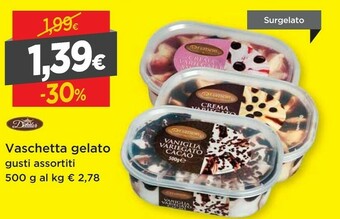 DPiù Vaschetta Gelato offerta