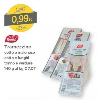 DPiù Si fa bontà Tramezzino Cotto E Maionese offerta