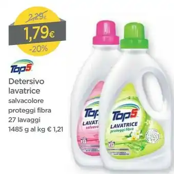 DPiù Top5 Detersivo Lavatrice Salvacolore offerta