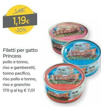 DPiù Princess Filetti Per Gatto offerta