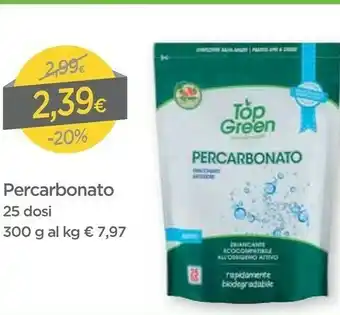 DPiù Top Green Percarbonato 25 Dosi offerta