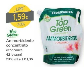 DPiù Top Green Ammorbidente Concentrato offerta