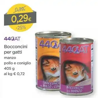 DPiù 44cat Bocconcini Per Gatti offerta
