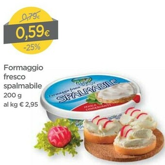 DPiù Cuor Di Malga - Formaggio Fresco Spalmabile 200 G(ml) offerta