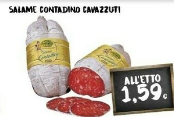 Doro Supermercati Salame Contadino Cavazzuti offerta