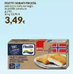 Frosta Filetti Dorati 250g