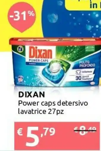 Ipersoap Dixan Power Caps Detersivo Lavatrice 27 Pezzi offerta