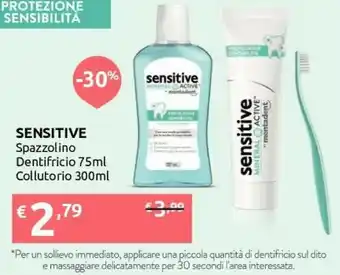 Ipersoap Sensitive Spazzolino Dentifricio offerta
