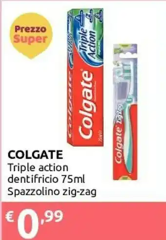 Ipersoap Colgate Tripple Action Dentifricio offerta