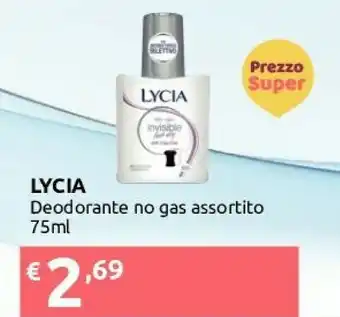 Ipersoap Lycia Deodorante No Gas offerta