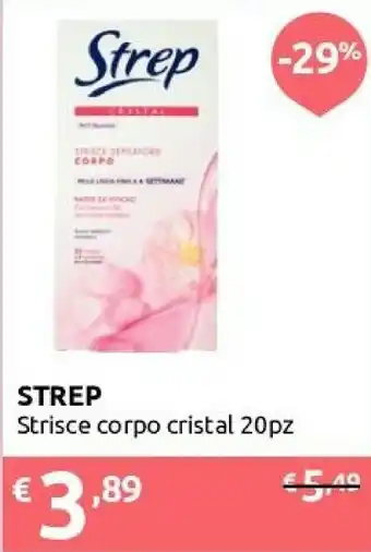 Strep Strisce Corpo Cristal