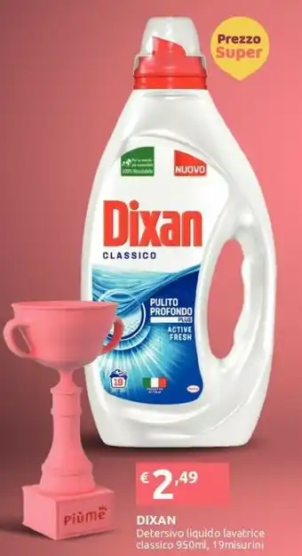 Ipersoap Dixan Detersivo Liquido Lavatrice Classico 950 Ml offerta