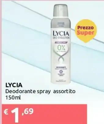 Lycia Deodorante Spray
