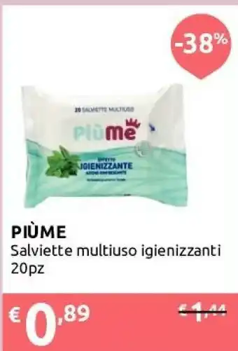 Ipersoap Piume Salviette Mulituoso Igienizzante offerta